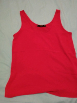 Mango women's medium red blouse shirt like new