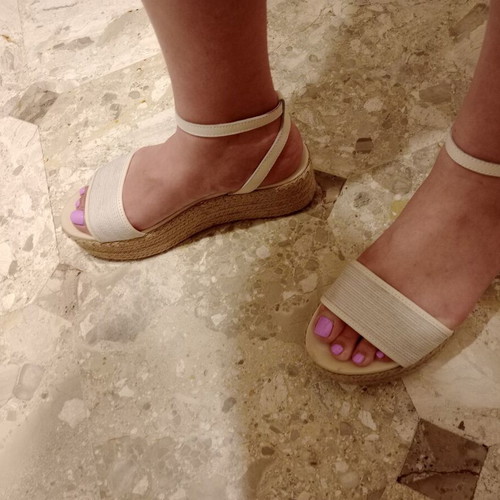 Tommy Hilfiger espadrilles like new, size 40, white beige