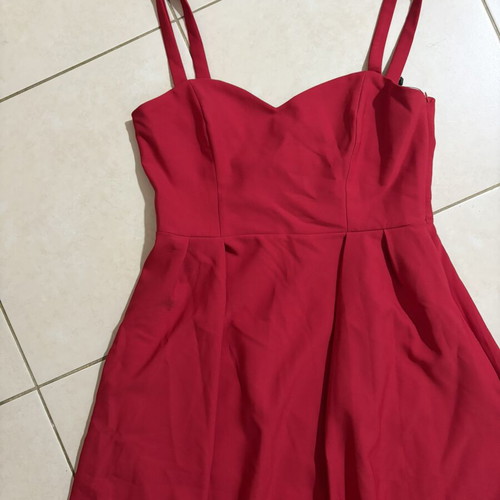 Red Dress Trendyol new, size XL