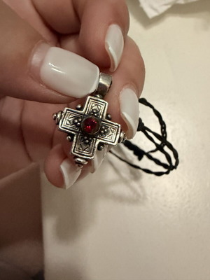 Silver cross like new