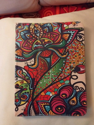 Tablet case 11 inch new with psychedelic hippie design