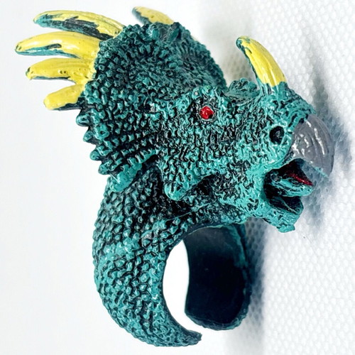 Dino ring figures like new, finger puppet dinosaurs