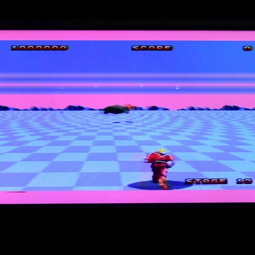 Space Harrier II Sega Mega Drive game like new