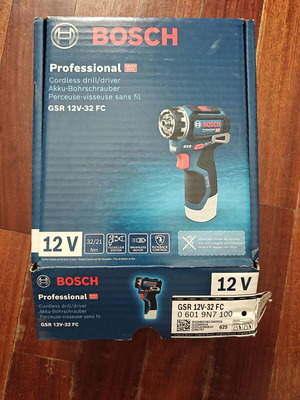 Bosch GSR 12v-32 FC δραπανο σαν καινούργιο