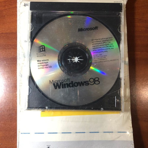 Windows 98 new in sealed packaging