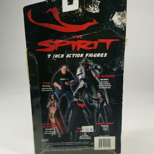 Mezco The Spirit Sand Saref action figure used, 2009, sealed