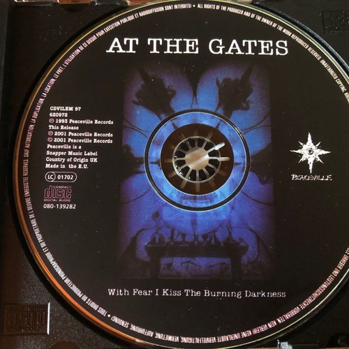 At The Gates With Fear I Kiss The Burning Darkness CD used
