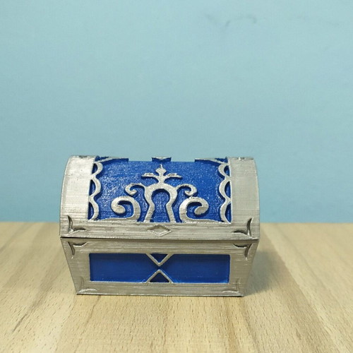 Kingdom Hearts chest new, 3D printed, hand painted