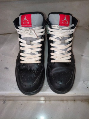 Nike Air Jordan 1 Mid like new, black grey, size 44