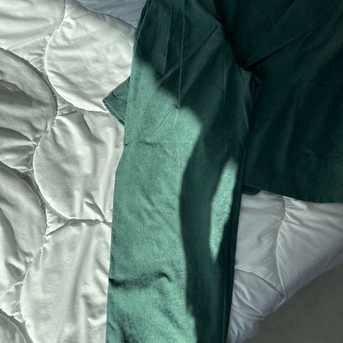 Vasia Kostara suit like new, green