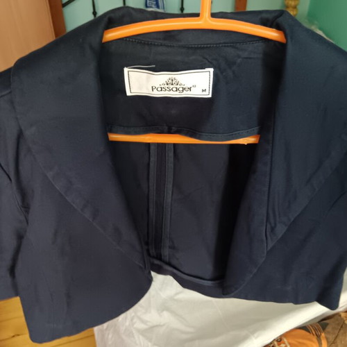 Passager bolero navy blue medium, like new