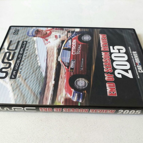 WRC End of Season Review 2005 DVD new, Car and Driver