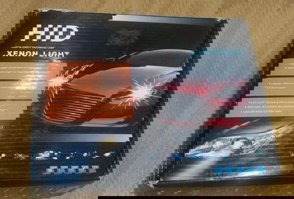 HID Xenon Φώτα αυτοκινήτου H1 35W 6000K Ψυχρό Λευκό