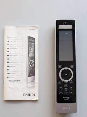 Philips Prestigo 9600 universal remote control used