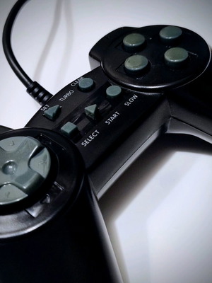 Aftermarket χειριστήριο PS1/PSX/PS2 μεταχειρισμένο με λειτουργίες Turbo, Slow