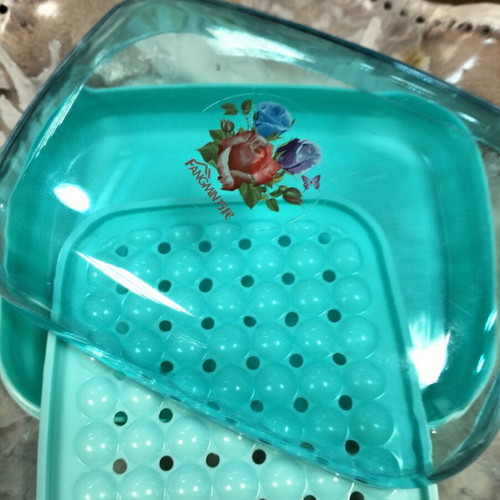 Soap Case with Turquoise Base new
