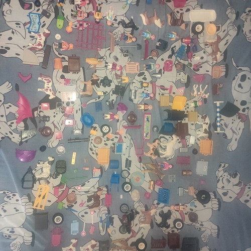 Playmobil large collection of various pieces and accessories like new