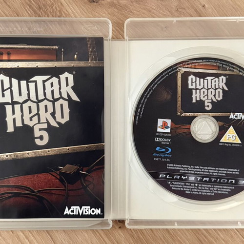 PlayStation 3 Guitar Hero 5 game CIB