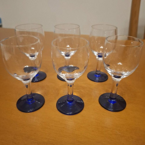 Set of 6 liqueur glasses like new