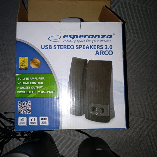 Esperanza USB 2.0 Speaker Like New, In Original Box