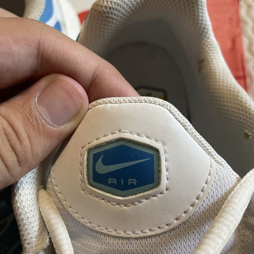 Nike Air Max Plus TN sneakers blue and white, size 43