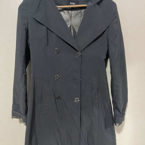 Lussile trench coat used, gray, size S