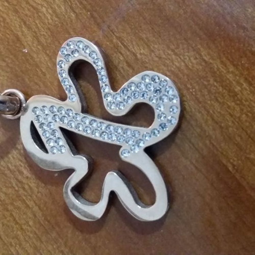 Folli Follie pendant used, rose gold plated