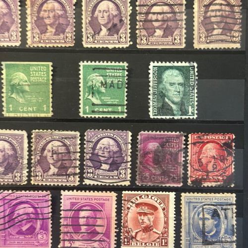 United States Vintage Stamps 1920-1940 Like New
