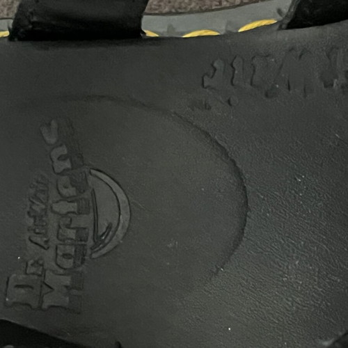 Dr Martens Olson leather sandals women's size 39, black