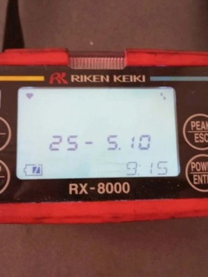 Riken Keiki RX8000-BUL8000R1 gas detector used for boats