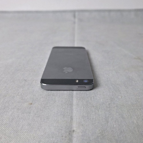 iPhone SE 1st Gen 16GB Space Gray used with red Apple leather case