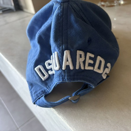 Dsquared2 hat used, blue, one size
