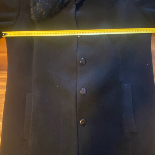 Anna Riska Black Long Coat New With Tags XL