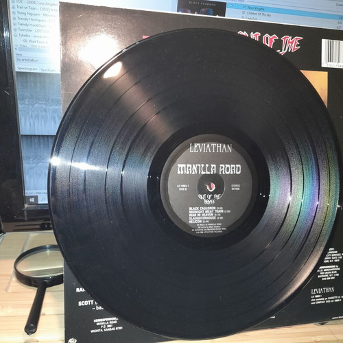 Manilla Road Out Of The Abyss LP used, metal