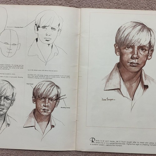 Sketch book used “SKETCH with PENIL and CRAYON”