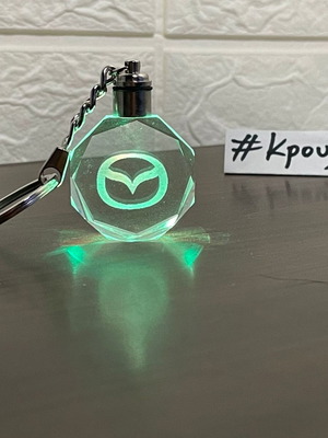 Mazda Μπρελόκ Αυτοκινήτου με LED φωτισμό 7 χρωμάτων καινούργιο