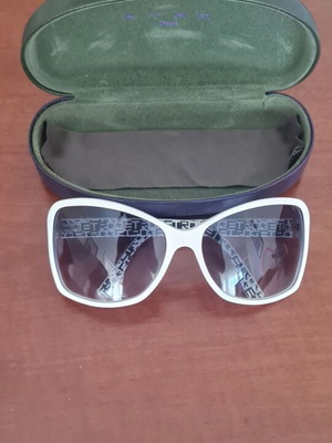 Etro women's white sunglasses with original case