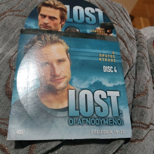 Lost box set with 10 DVDs from first and second season