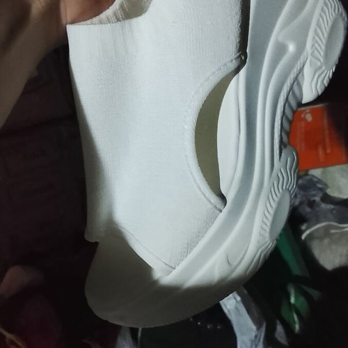 Shoes used, white platform sandals size 38, comfortable
