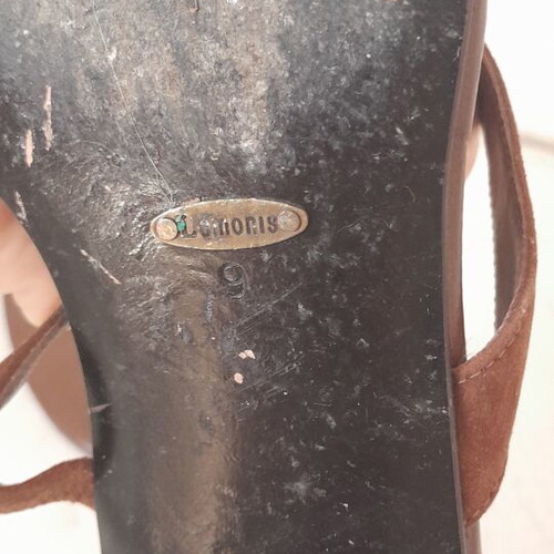 Women's sandals brown, like new, size 41