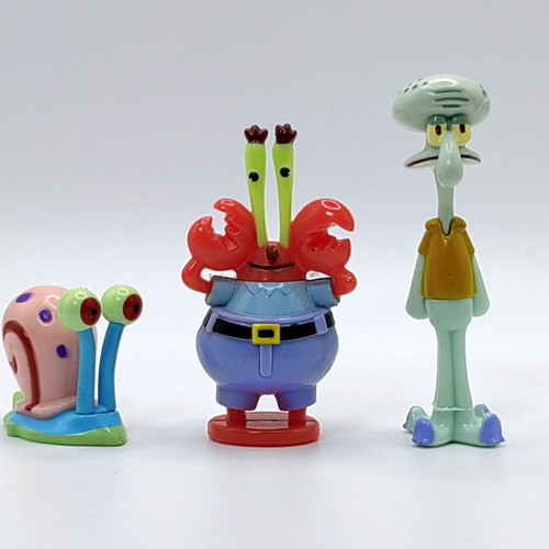 Vintage Kinder Surprise SpongeBob Toys like new