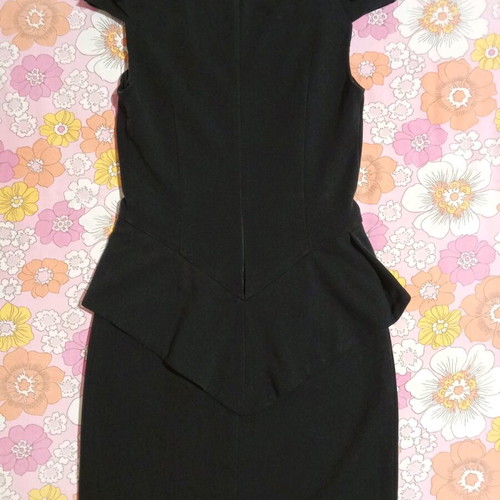 Black Grama dress like new, viscose, size M
