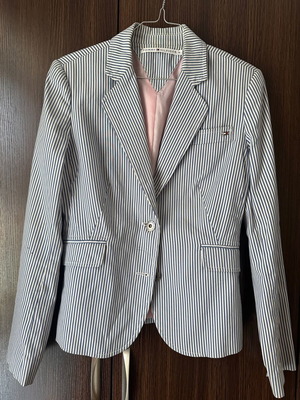 Tommy Hilfiger No 6 striped jacket size S like new, spring