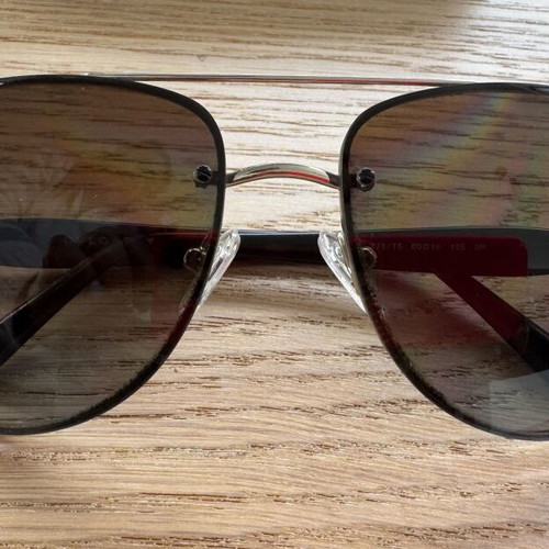 Bvlgari Aviator Polarised women's sunglasses like new with original case