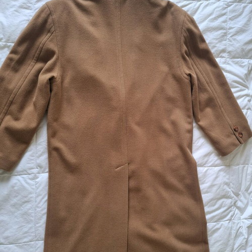 Camel Coat men's unisex used, size XL, tan color