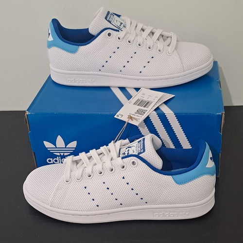 Adidas Originals Stan Smith Americana sneakers new size 39 white blue women's