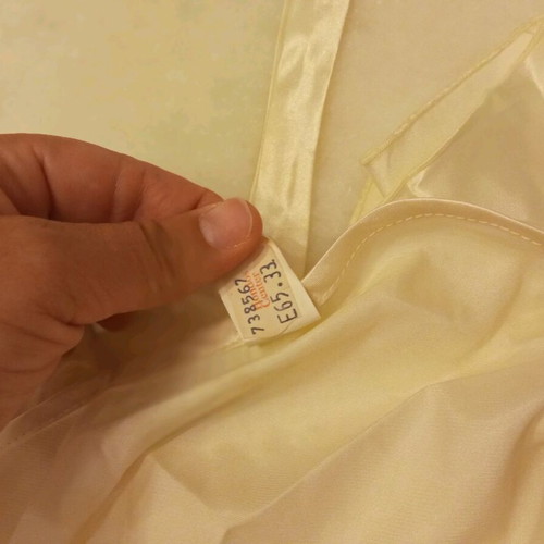 Bridal nightgowns like new, set of two, elegant satin and sexy