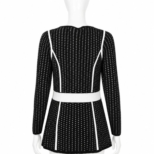 Calvin Klein women's black and white sweater like new, size L