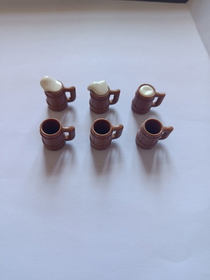 Playmobil Beer Mugs like new