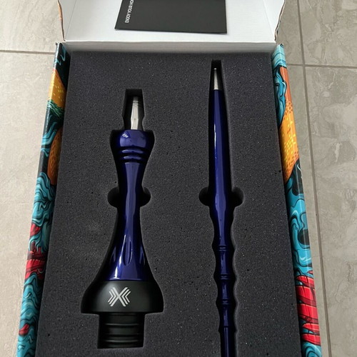 Alpha Hookah hookah like new, set of 10 pieces in various colors